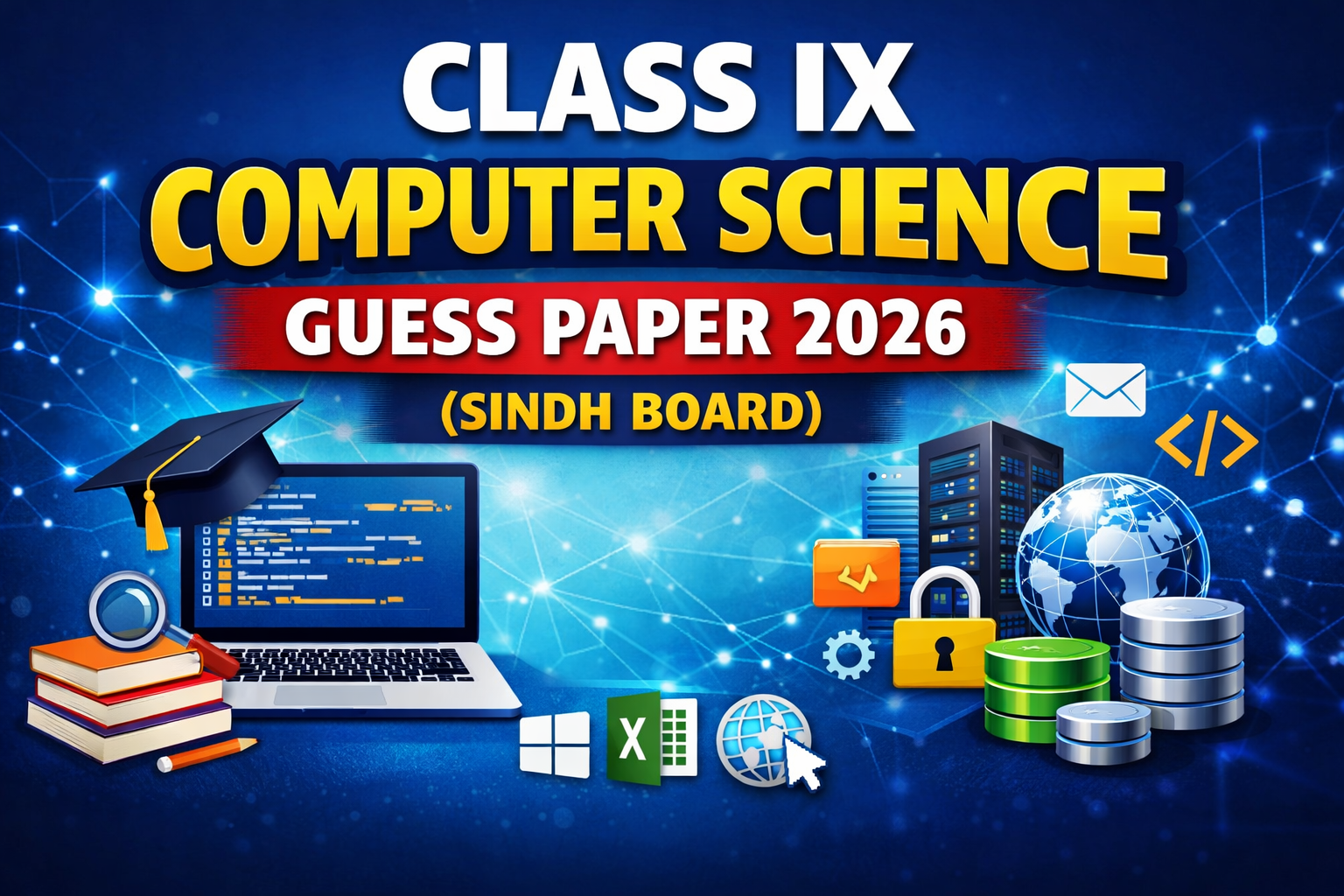 Class IX Computer Science Guess Paper 2026